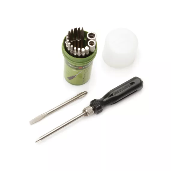 Отвертка цанг вст (шл 3,5,6 мм РНО,1,2 PZ2, шест 3,4,5,6 мм,Torx T10,15,20,25 гол 8,10 ) 18 шт (ДТ)