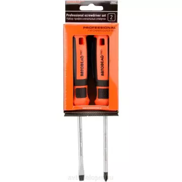 Отвертки набор (шл 6.5x100, РН2х100) 2 шт (АвтоДело) Professional (14856) 39542