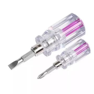 Отвёртка "комбинированная" прозрачная PH2,SL6x40мм (12-4743) REXANT