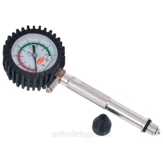 Компрессометр резьбовой бензин 16 кгс/кв.см -2101 (АвтоДело) в чехле (10221) 40092