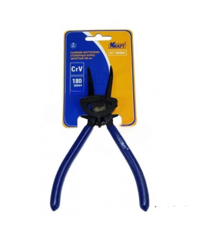 Съемник стоп колец внутр 180 мм загн (KRAFT)