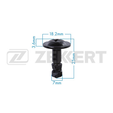 Клипса крепёжная BMW (в упак. 10 шт.)