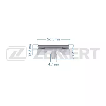 Клипса крепёжная BMW (в упак. 10 шт.)