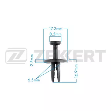 Клипса крепёжная Chrysler General Motors (в упак. 10 шт.)