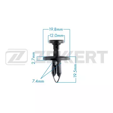 Клипса крепёжная Chrysler (в упак. 10 шт.)