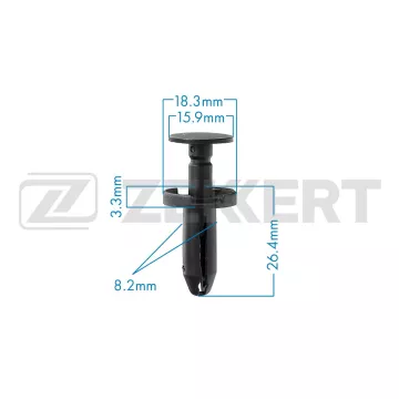 Клипса крепёжная Chrysler (в упак. 10 шт.)