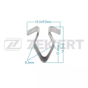 Клипса крепёжная Ford VAG (в упак. 10 шт.)