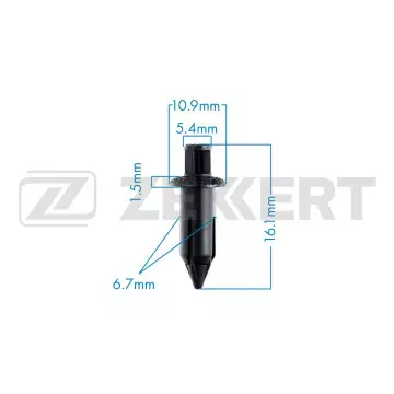Клипса крепёжная General Motors Mitsubishi Suzuki Toyota (в упак. 10 шт.)