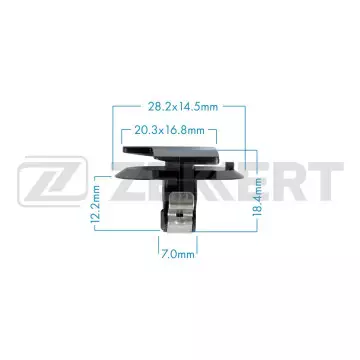 Клипса крепёжная General Motors Renault (в упак. 10 шт.)