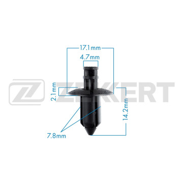 Клипса крепёжная Honda Mitsubishi Nissan Subaru Suzuki Toyota (в упак. 10 шт.)