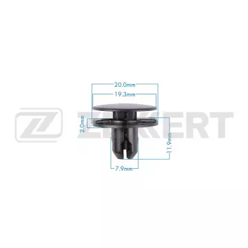 Клипса крепёжная Honda (в упак. 10 шт.)