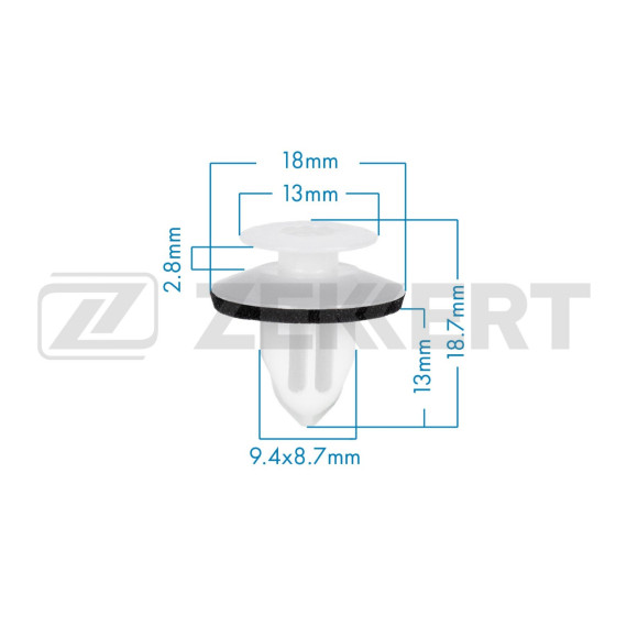 Клипса крепёжная Lexus (в упак. 10 шт.)