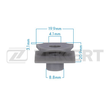 Клипса крепёжная Mazda (в упак. 10 шт.)