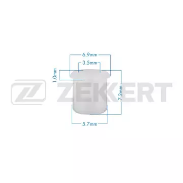 Клипса крепёжная Mercedes-Benz (в упак. 10 шт.)