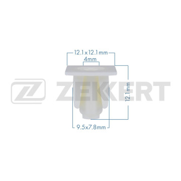 Клипса крепёжная Peugeot Citroen (в упак. 10 шт.)