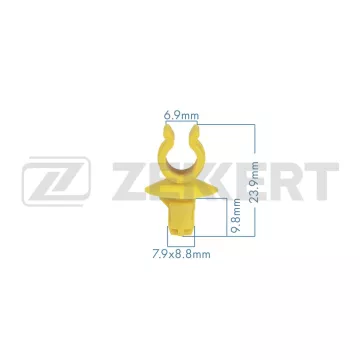 Клипса крепёжная Peugeot Citroen (в упак. 10 шт.)