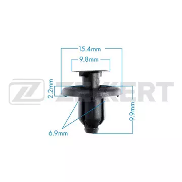 Клипса крепёжная Subaru Toyota (в упак. 10 шт.)