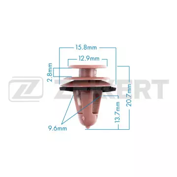 Клипса крепёжная Suzuki Toyota (в упак. 10 шт.)