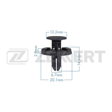 Клипса крепёжная Suzuki (в упак. 10 шт.)