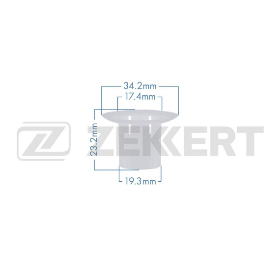Клипса крепёжная Toyota (в упак. 10 шт.)