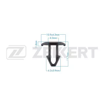 Клипса крепёжная Toyota (в упак. 10 шт.)