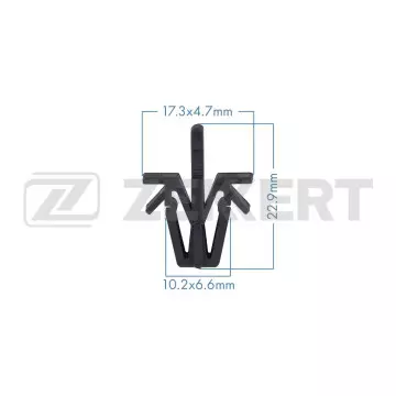 Клипса крепёжная Toyota (в упак. 10 шт.)