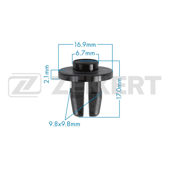 Клипса крепёжная Toyota (в упак. 10 шт.)