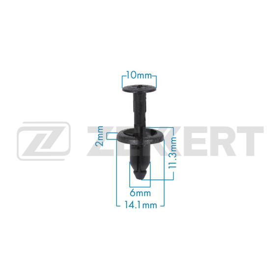 Клипса крепёжная Toyota (в упак. 10 шт.)