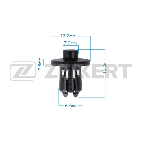 Клипса крепёжная Toyota (в упак. 10 шт.)