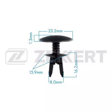 Клипса крепёжная VAG (в упак. 10 шт.)