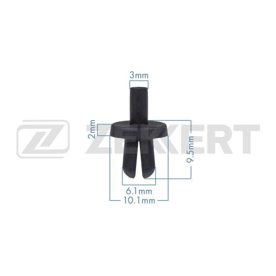 Клипса крепёжная VAG (в упак. 10 шт.)