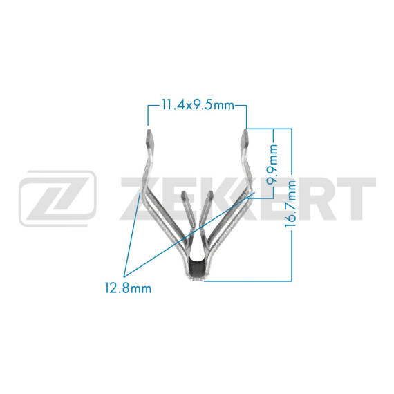 Клипса крепёжная VAG (в упак. 10 шт.)