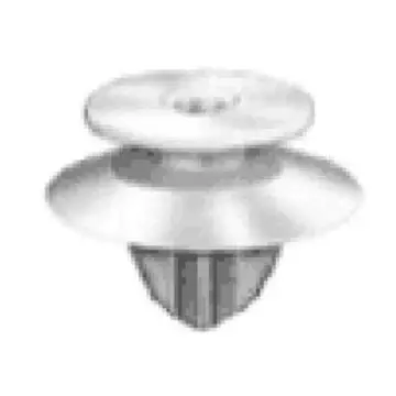 Крепёжное изделие для иномарок № 10257-1 "0520" "Белый" (порогов Mitsubishi)
