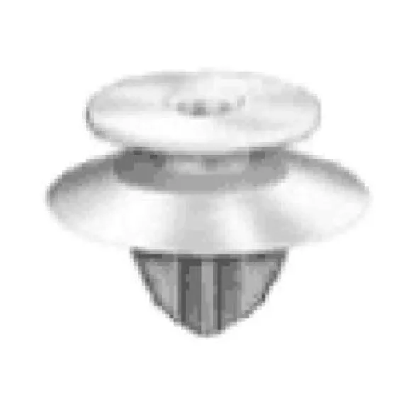 Крепёжное изделие для иномарок № 10257-1 "0520" "Белый" (порогов Mitsubishi)