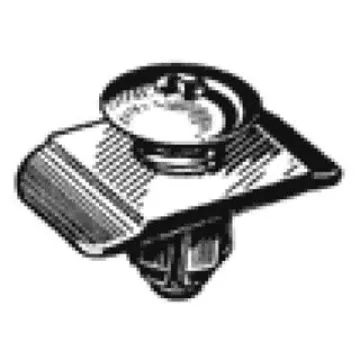 Крепёжное изделие для иномарок № 10393 "0624" (бампера Ford,Kia,Mazda)