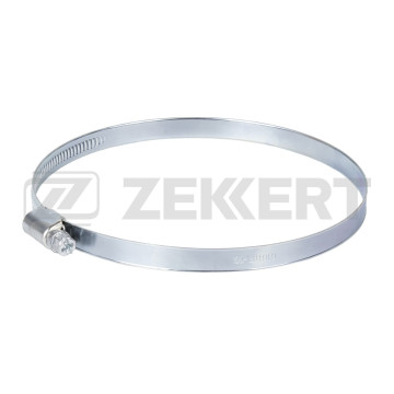 Хомут зажимной 100-120 мм (оцинк. сталь)