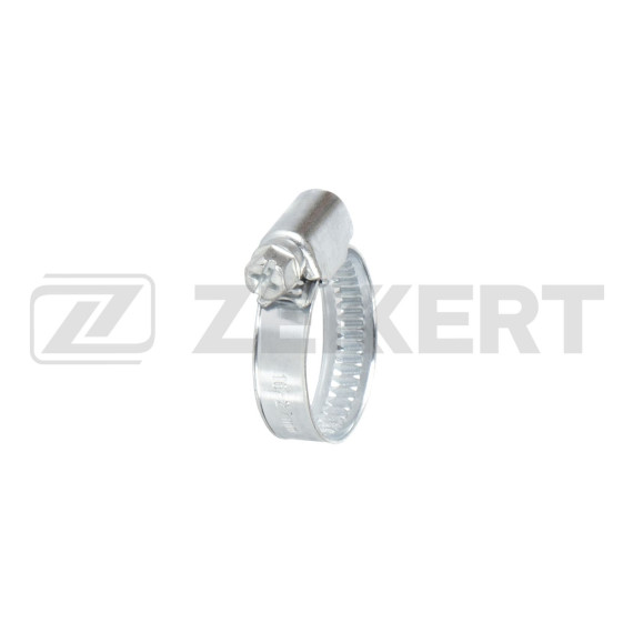 Хомут зажимной 16-27 мм (оцинк. сталь)