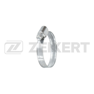 Хомут зажимной 30-45 мм (оцинк. сталь)