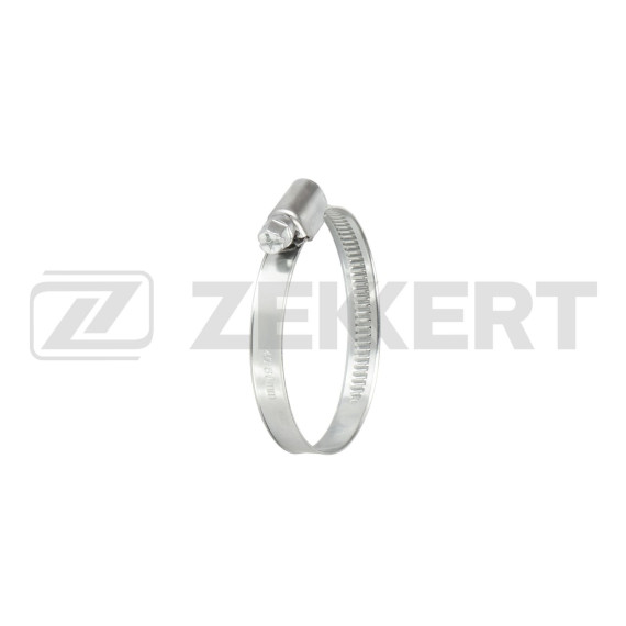 Хомут зажимной 40-60 мм (оцинк. сталь)