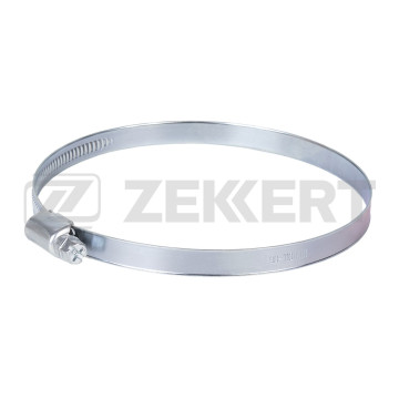 Хомут зажимной 90-110 мм (оцинк. сталь)