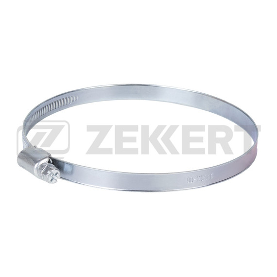 Хомут зажимной 90-110 мм (оцинк. сталь)