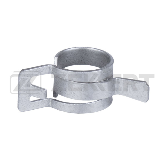 Хомут пружинный 17 мм (оцинк. сталь)