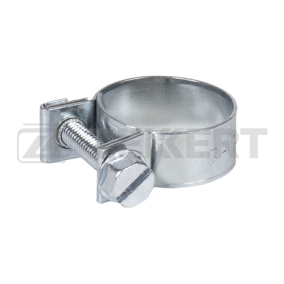 Хомут силовой 17-19 мм (оцинк. сталь)