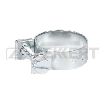 Хомут силовой 20-22 мм (оцинк. сталь)