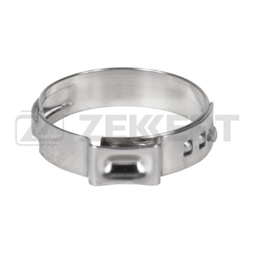 Хомут ушковый 22 4-25 6 мм (нерж. сталь)