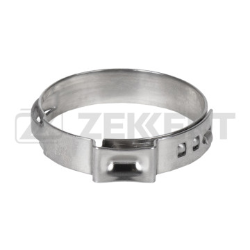 Хомут ушковый 25 4-28 6 мм (нерж. сталь)