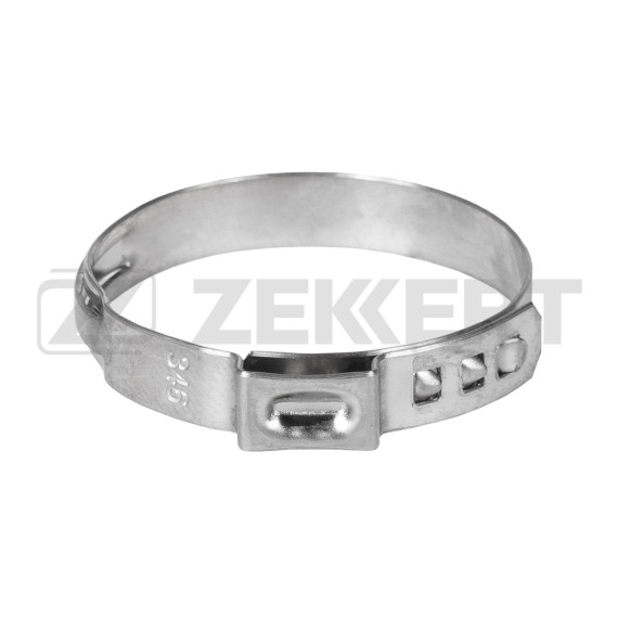 Хомут ушковый 31 4-34 5 мм (нерж. сталь)