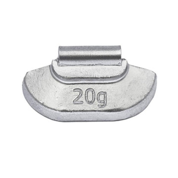 Грузики балансировочные для стальных дисков (НОРМ) 20гр (к-т 100шт)