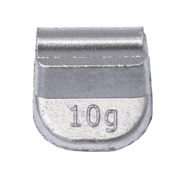 Грузики балансировочные для стальных дисков (НОРМ) 10гр (к-т 100шт)