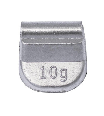 Грузики балансировочные для стальных дисков (НОРМ) 10гр (к-т 100шт)